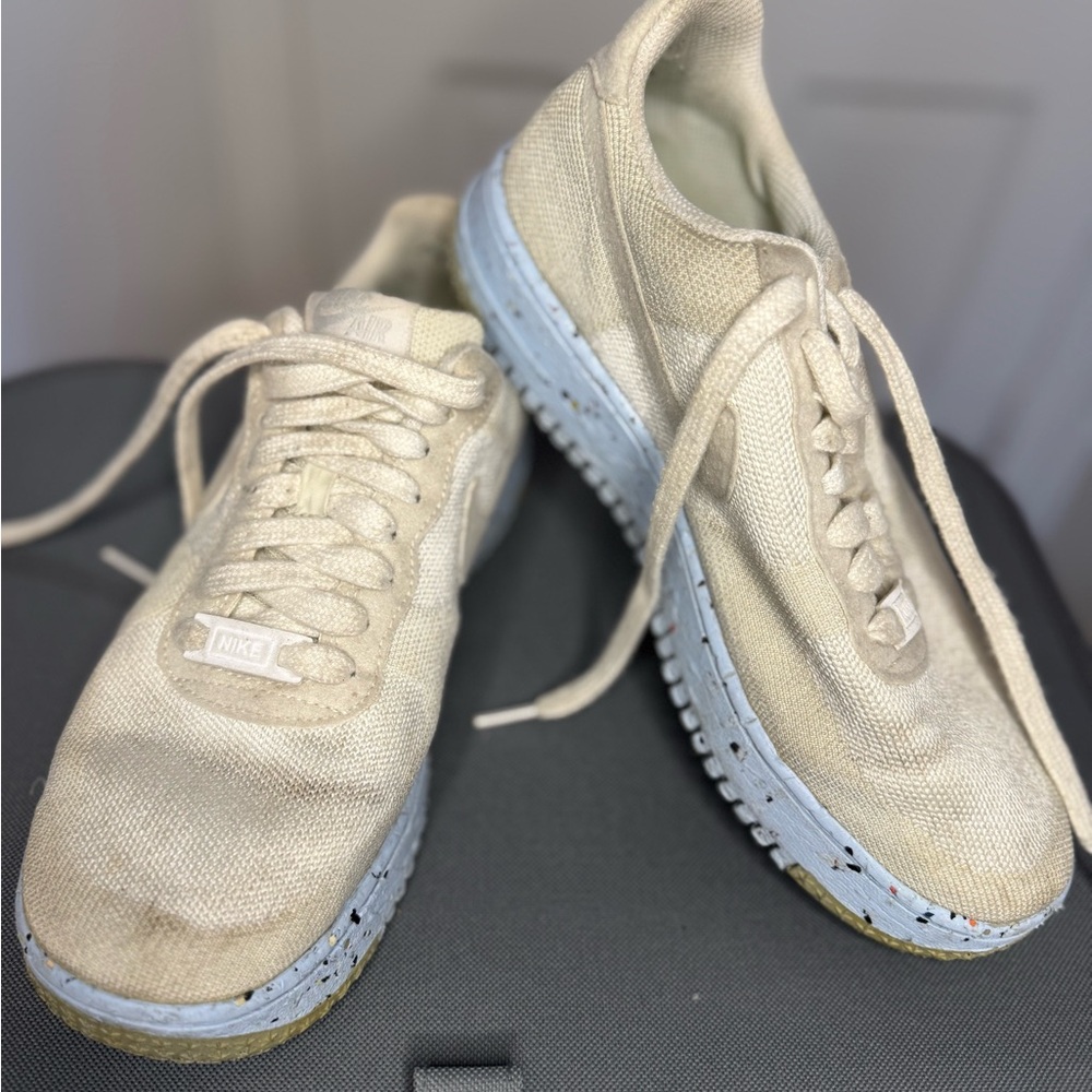Nike Wmns Air Force 1 Crater Flyknit 'Pure Platinum'